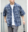 【CIAOPANIC TYPY】アフリカンバティックヴィンテージ柄シャツ