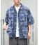 【CIAOPANIC TYPY】アフリカンバティックヴィンテージ柄シャツ