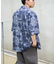 【CIAOPANIC TYPY】アフリカンバティックヴィンテージ柄シャツ