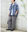 【CIAOPANIC TYPY】アフリカンバティックヴィンテージ柄シャツ