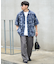 【CIAOPANIC TYPY】アフリカンバティックヴィンテージ柄シャツ