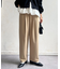 カットタックテーパードパンツ