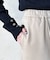 カットタックテーパードパンツ