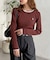 【U.S. POLO ASSN.】クルーネックリブニット