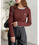 【U.S. POLO ASSN.】クルーネックリブニット