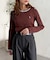 【U.S. POLO ASSN.】クルーネックリブニット