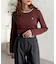 【U.S. POLO ASSN.】クルーネックリブニット