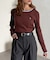 【U.S. POLO ASSN.】クルーネックリブニット