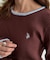【U.S. POLO ASSN.】クルーネックリブニット