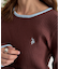 【U.S. POLO ASSN.】クルーネックリブニット
