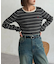 【U.S. POLO ASSN.】クルーネックリブニット