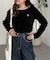 【U.S. POLO ASSN.】クルーネックリブニット