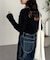 【U.S. POLO ASSN.】クルーネックリブニット