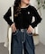 【U.S. POLO ASSN.】クルーネックリブニット