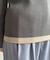 袖口ボタンハイネックプルオーバー
