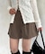 タックハーフパンツ