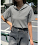 【Ciaopanic】ボーダーフーディーTOPS