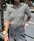 【Ciaopanic】ボーダーフーディーTOPS