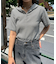 【Ciaopanic】ボーダーフーディーTOPS