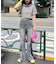 【Ciaopanic】ボーダーフーディーTOPS