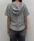 【Ciaopanic】ボーダーフーディーTOPS