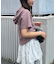 【Ciaopanic】ボーダーフーディーTOPS