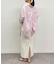【Loungedress】和紙リブニットスカート