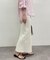 【Loungedress】和紙リブニットスカート