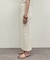 【Loungedress】和紙リブニットスカート