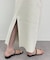 【Loungedress】和紙リブニットスカート