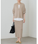 【Loungedress】和紙リブニットスカート