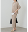 【Loungedress】和紙リブニットスカート