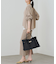 【Loungedress】和紙リブニットスカート