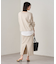 【Loungedress】和紙リブニットスカート
