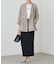 【Loungedress】和紙リブニットスカート