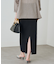 【Loungedress】和紙リブニットスカート