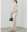 【Loungedress】和紙天竺スキッパーニット