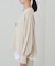 【Loungedress】和紙天竺スキッパーニット