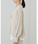 【Loungedress】和紙天竺スキッパーニット
