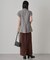 【Loungedress】キャップスリーブWジレ