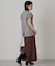 【Loungedress】キャップスリーブWジレ