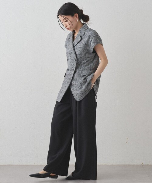 Loungedress】キャップスリーブWジレ｜パルグループアウトレットの  