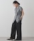 【Loungedress】キャップスリーブWジレ
