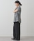 【Loungedress】キャップスリーブWジレ