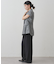 【Loungedress】キャップスリーブWジレ