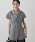 【Loungedress】キャップスリーブWジレ
