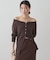【Loungedress】2WAYカーディガン