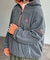 【U.S. POLO ASSN.】フリースハーフジップパーカー