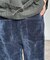 ベロアコーデュロイセミフレアパンツ