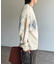 モヘア混シャギーニット